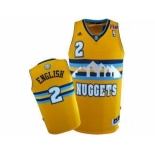 nba denver nuggets #2 english yellow[revolution 30 swingman]