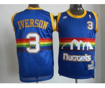 nba denver nuggets #3 iverson blue[2012]][iverson]