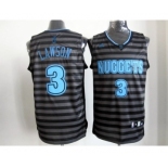 nba denver nuggets #3 lawson grey[black strip]