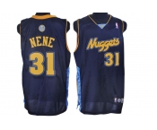 nba denver nuggets #31nene dark blue