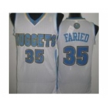 nba denver nuggets #35 faried white