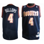 nba denver nuggets #4 billups blue