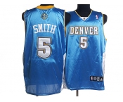 nba denver nuggets #5 smith baby blue