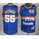 nba denver nuggets #55 mutombo blue[2013]