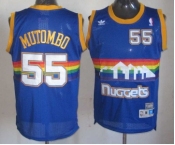 nba denver nuggets #55 mutombo blue[2013]