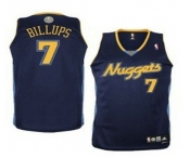 nba denver nuggets #7 chauncey billups dk,blue