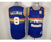 nba denver nuggets #8 gallinari blue[2012]