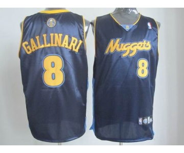 nba denver nuggets #8 gallinari dk.blue