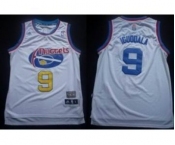 nba denver nuggets #9 andre iguodala white[revolution 30 swingman]