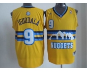 nba denver nuggets #9 andre iguodala yellow[revolution 30 swingman]