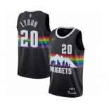 Women's Denver Nuggets #20 Tyler Lydon Swingman Black Basketball Jersey - 2019-20 City Edition