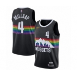 Women's Denver Nuggets #4 Paul Millsap Swingman Black Basketball Jersey - 2019-20 City Edition