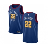 Youth Nike Denver Nuggets #22 Richard Jefferson Swingman Light Blue Alternate NBA Jersey Statement Edition