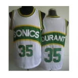 nba jerseys seattle supersonics #35 durant white[soul swingman]