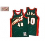 nba jerseys seattle supersonics #40 kemp green