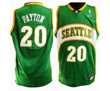 nba seattle supersonics #20 payton green