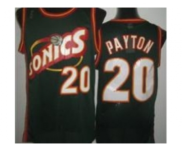 nba seattle supersonics #20 payton green[revolution 30 throwback]