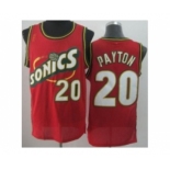 nba seattle supersonics #20 payton red[revolution 30 throwback]