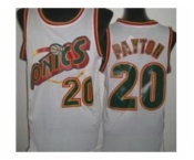 nba seattle supersonics #20 payton white[revolution 30 throwback]