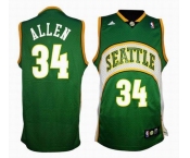 nba seattle supersonics #34 allen green