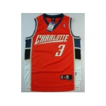 nba charlotte bobcats #3 wallace orange swingman