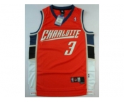 nba charlotte bobcats #3 wallace orange swingman