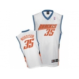 nba charlotte bobcats #35 adam morrison white swingman