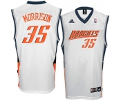 nba charlotte bobcats #35 adam morrison white