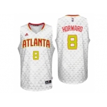 Atlanta Hawks #8 Dwight Howard 2016 Home White New Swingman Jersey