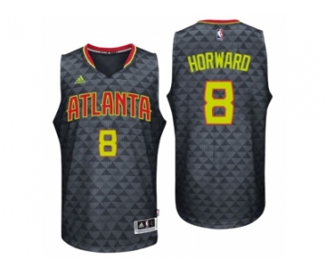 Atlanta Hawks #8 Dwight Howard 2016 Road Black New Swingman Jersey