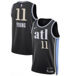 Men's  #11  Young  Nike Stitched NBA Jersey