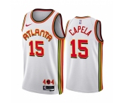 Men's Atlanta Hawks #15 Clint Capela 2022-23 White Association Edition Stitched Jersey