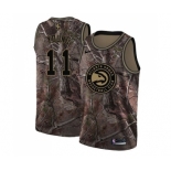 Men's Nike Atlanta Hawks #11 Trae Young Swingman Camo Realtree Collection NBA Jersey