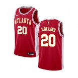 Men's Nike Atlanta Hawks #20 John Collins Swingman Red NBA Jersey Statement Edition