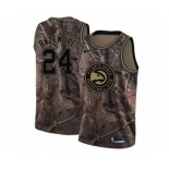 Men's Nike Atlanta Hawks #24 Kent Bazemore Swingman Camo Realtree Collection NBA Jersey