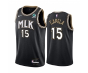 Nike Hawks #15 Clint Capela Black NBA Swingman 2020-21 City Edition Jersey