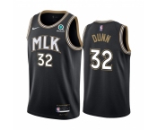 Nike Hawks #32 Kris Dunn Black NBA Swingman 2020-21 City Edition Jersey