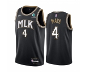 Nike Hawks #4 Skylar Mays Black NBA Swingman 2020-21 City Edition Jersey