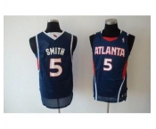 nba atlanta hawks #5 smith blue(fans edition)