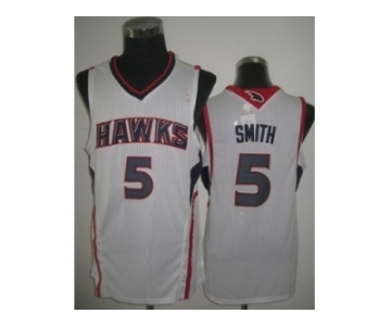 nba atlanta hawks #5 smith white(revolution 30)