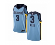 Youth Memphis Grizzlies #3 Grayson Allen Swingman Light Blue Basketball Jersey Statement Edition