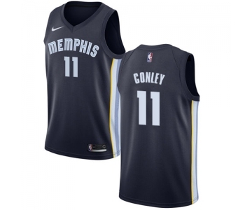 Youth Nike Memphis Grizzlies #11 Mike Conley Swingman Navy Blue Road NBA Jersey - Icon Edition