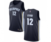 Youth Nike Memphis Grizzlies #12 Tyreke Evans Swingman Navy Blue Road NBA Jersey - Icon Edition