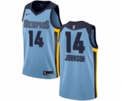 Youth Nike Memphis Grizzlies #14 Brice Johnson Authentic Light Blue NBA Jersey Statement Edition