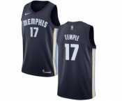 Youth Nike Memphis Grizzlies #17 Garrett Temple Swingman Navy Blue Road NBA Jersey - Icon Edition