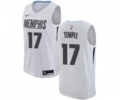 Youth Nike Memphis Grizzlies #17 Garrett Temple Swingman White NBA Jersey - City Edition