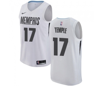 Youth Nike Memphis Grizzlies #17 Garrett Temple Swingman White NBA Jersey - City Edition