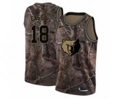 Youth Nike Memphis Grizzlies #18 Omri Casspi Swingman Camo Realtree Collection NBA Jersey