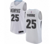 Youth Nike Memphis Grizzlies #25 Chandler Parsons Swingman White NBA Jersey - City Edition