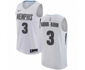 Youth Nike Memphis Grizzlies #3 Shareef Abdur-Rahim Swingman White NBA Jersey - City Edition